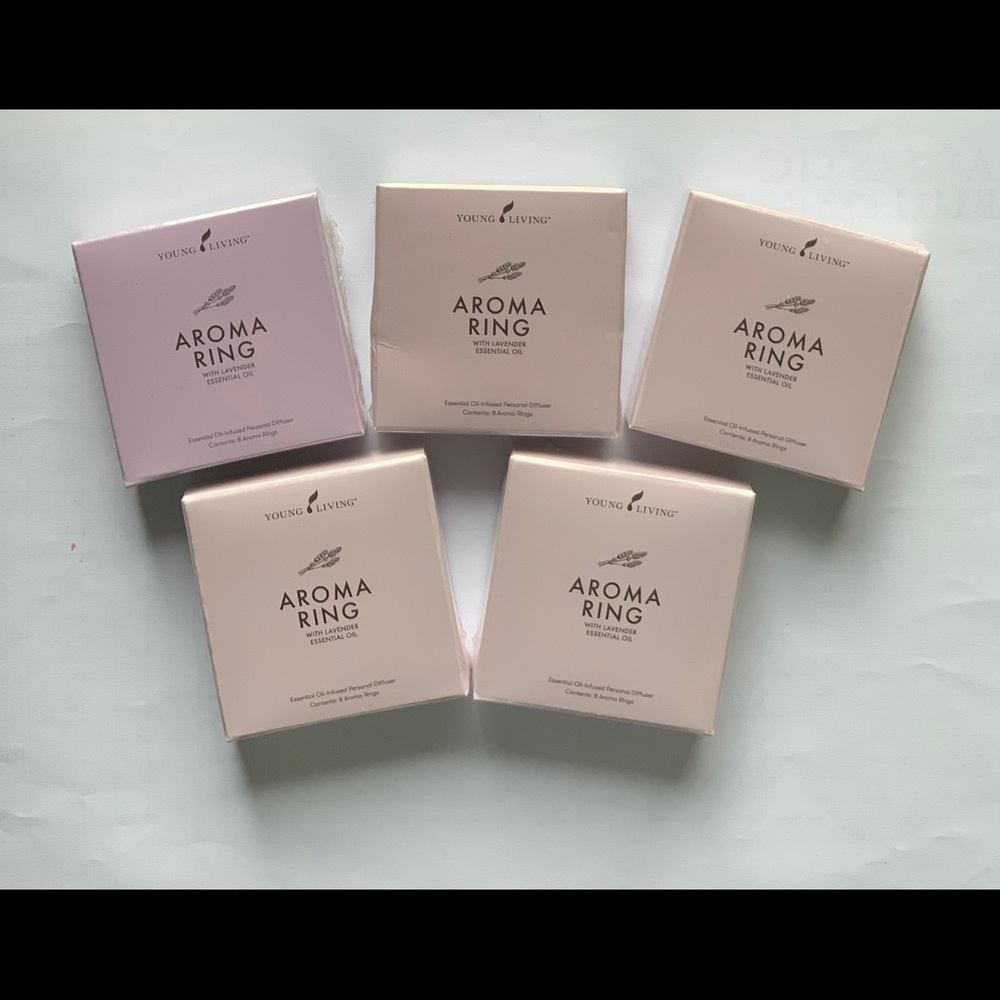 Young Living Aroma Ring - New 8 pack - Lavender